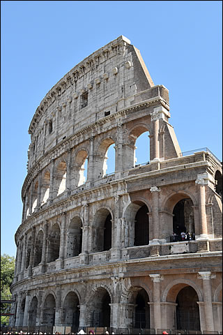 Vue du Colisée de Rome
