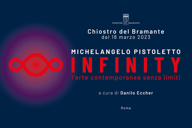 Exposition Michelangelo Pistoletto au cloître de Bramante