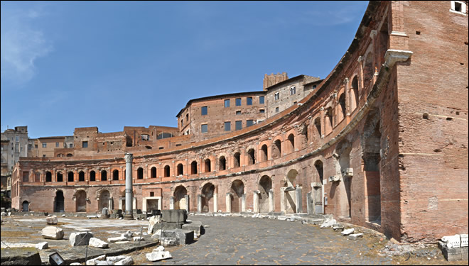 Les marchés de Trajan
