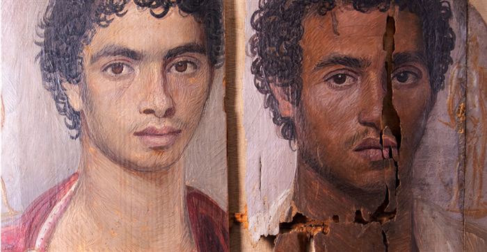 Exposition Les visages du Fayoum à l'Ara Pacis